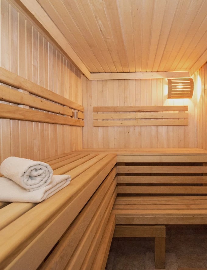 Un sauna pour t'octroyer un moment sérénité